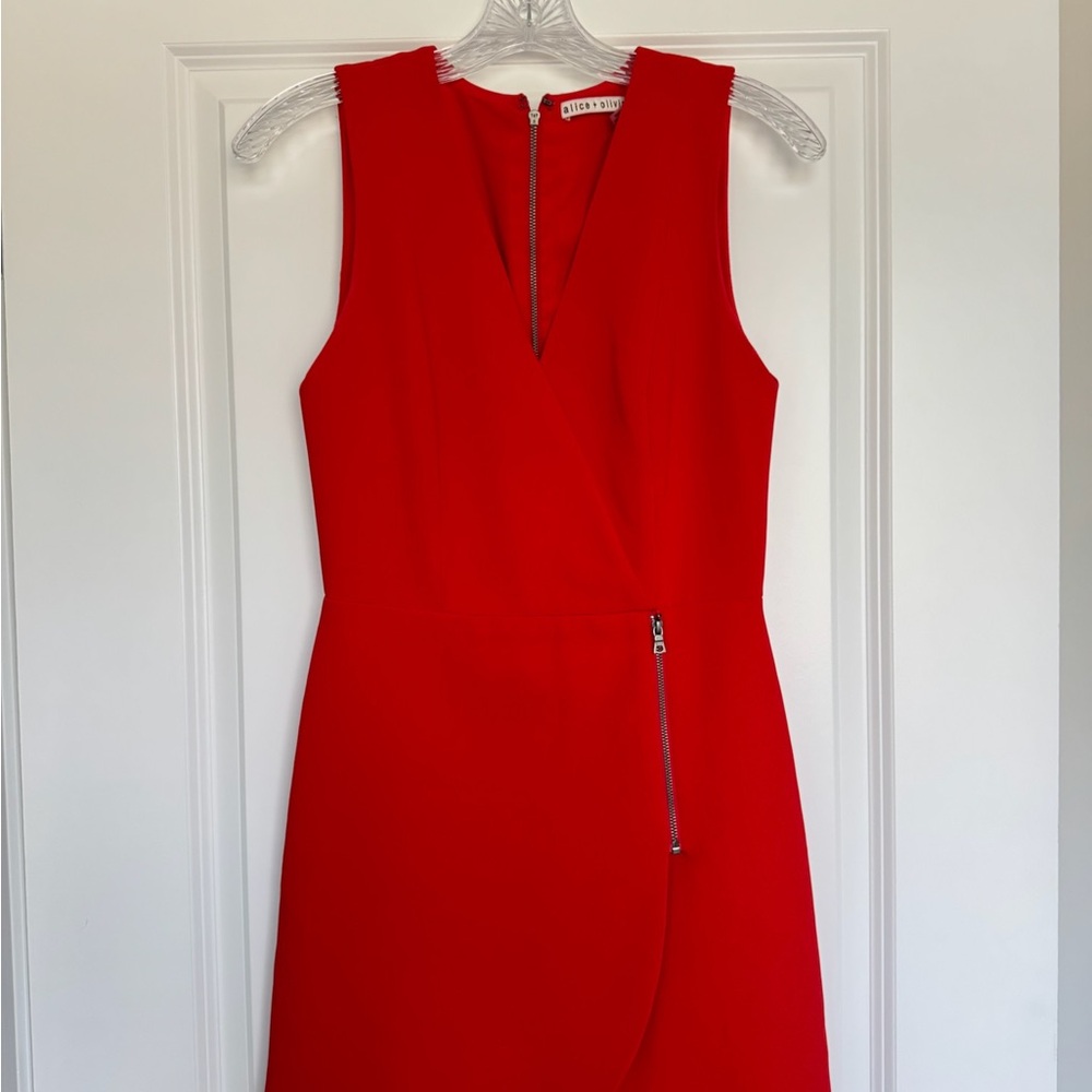 Alice + Olivia Elegant Red Dress